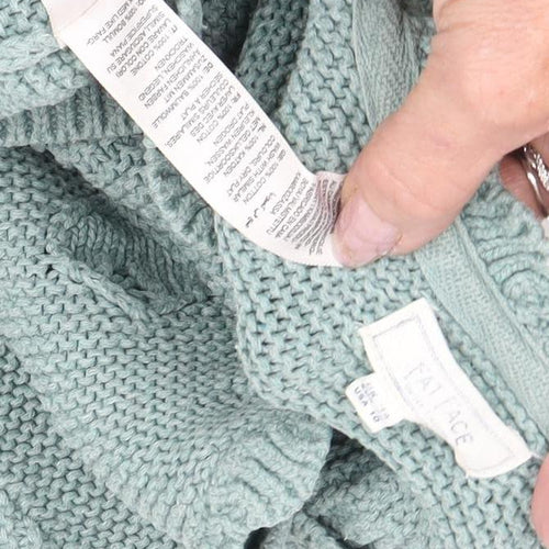 Fat Face Women's Green Pullover Jumper, Size UK 14
