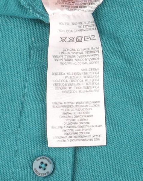 Slazenger Men's Green 3XL Polo Shirt with Logo