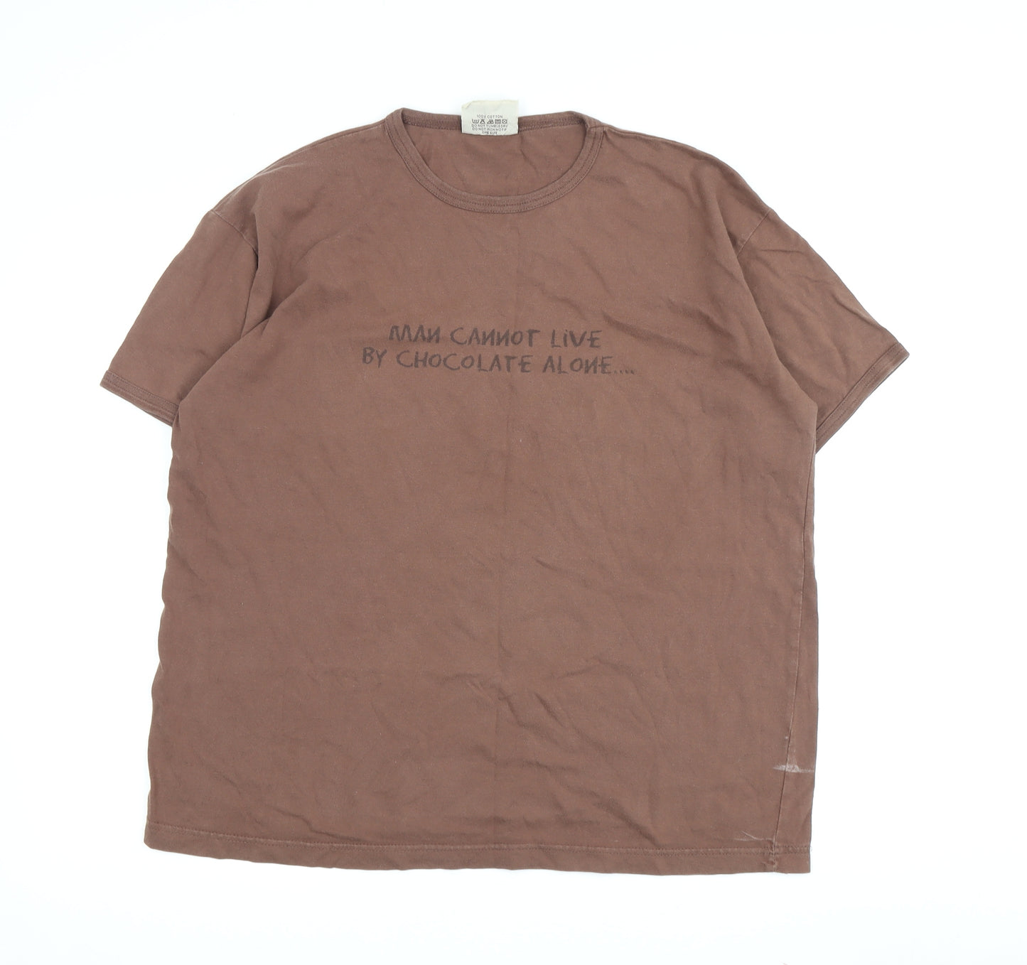 Thorntons Unisex Brown Graphic T-Shirt One Size