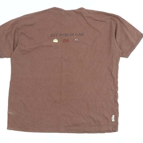 Thorntons Unisex Brown Graphic T-Shirt One Size