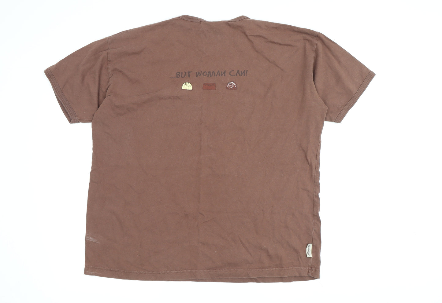 Thorntons Unisex Brown Graphic T-Shirt One Size