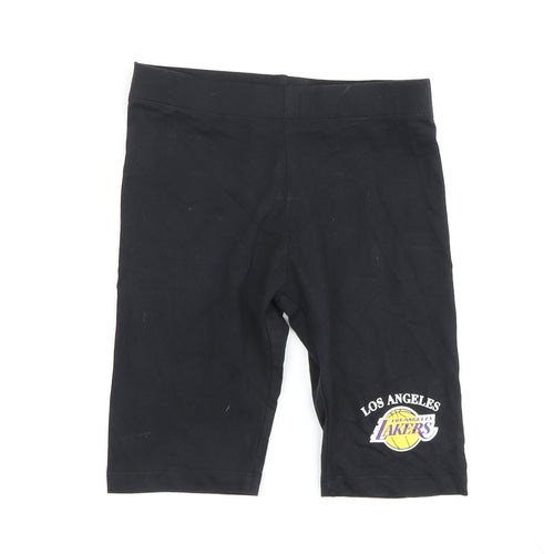 Marks & Spencer Boys Black Biker Shorts 11-12Y NBA Lakers