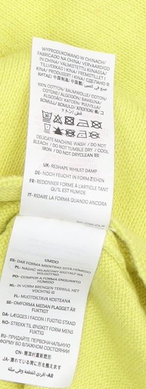 Mini Boden Girls Yellow Cardigan Age 3-4 Years, Cotton
