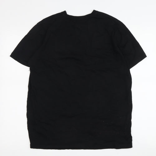Funko Men's Black Joker T-Shirt, L, DC Comics