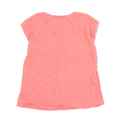 Next Women's Pink Geometric T-Shirt, Size 12