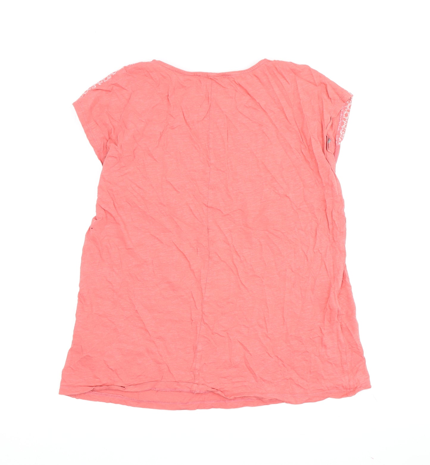 Next Women's Pink Geometric T-Shirt, Size 12
