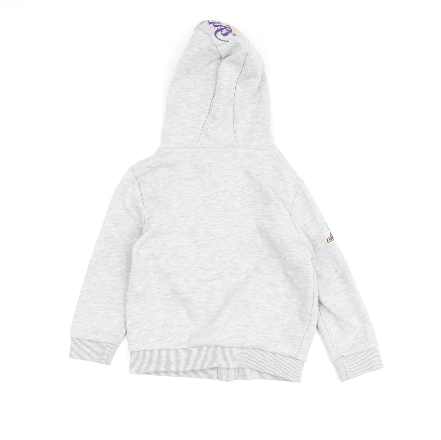 NBA Boys Grey LA Lakers Hooded Jacket 3-4 Years