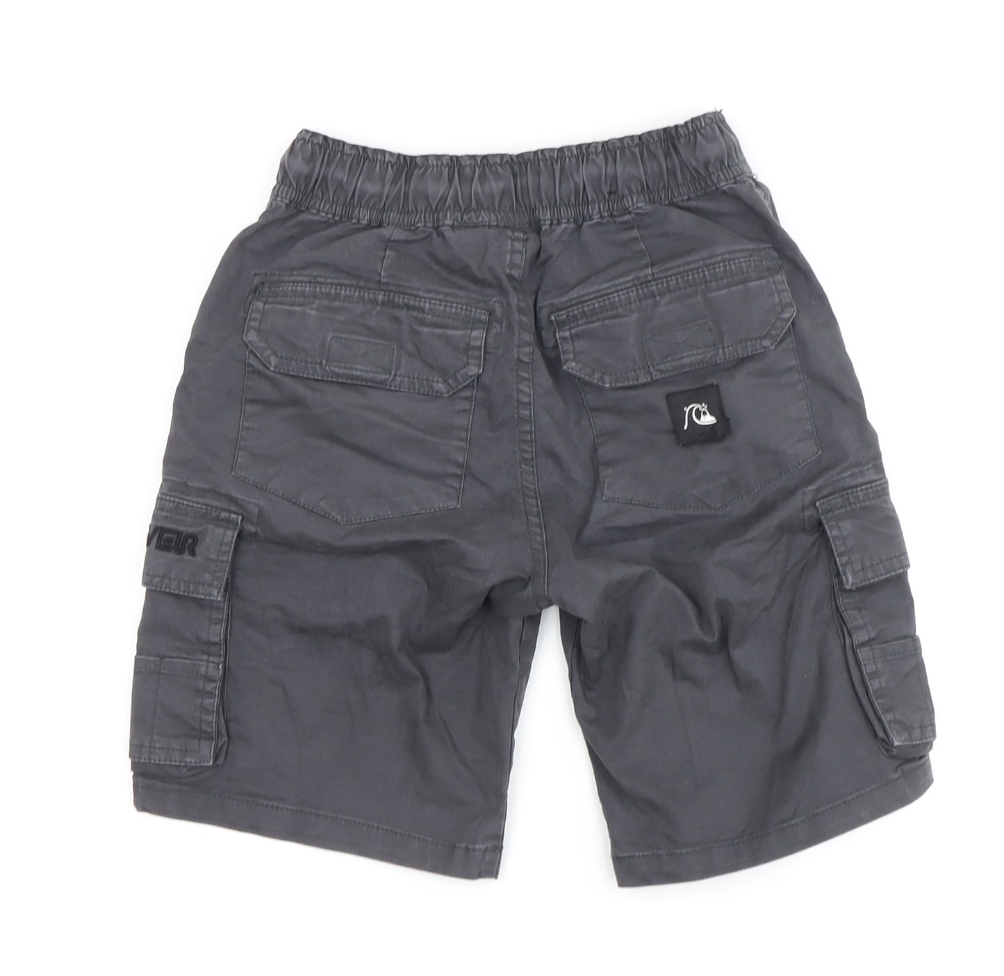 Quiksilver Boys Grey Cargo Shorts 8 Years Relaxed Fit