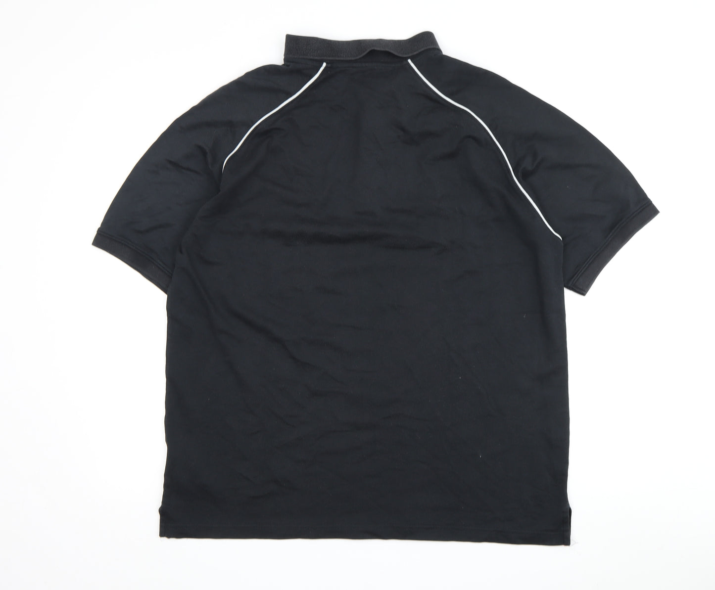 Nike Men's Black XL Rugby Polo Shirt