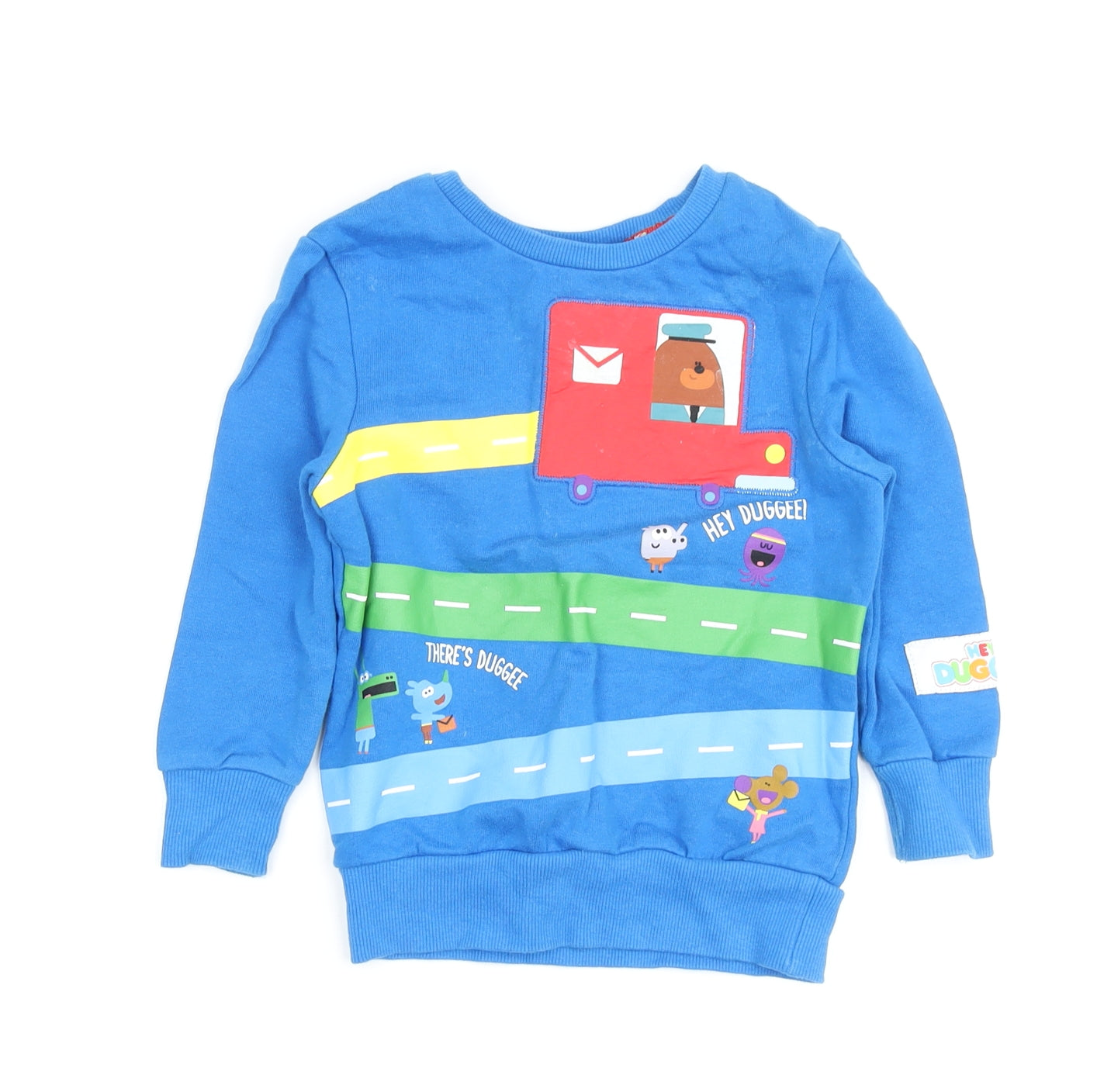 Hey Duggee Boys Blue Cartoon Sweatshirt, 2-3 Years
