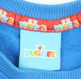 Hey Duggee Boys Blue Cartoon Sweatshirt, 2-3 Years