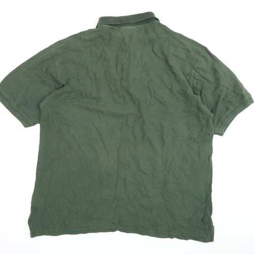 Tom Hanson Men's Green Polo Shirt XL Cotton Casual