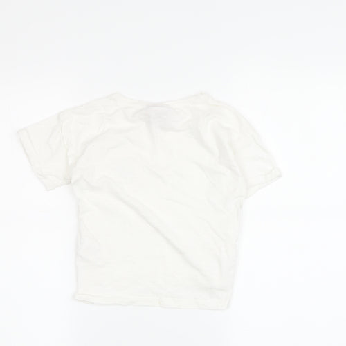Peanuts Girls White Snoopy T-Shirt, Size 3-4 Years