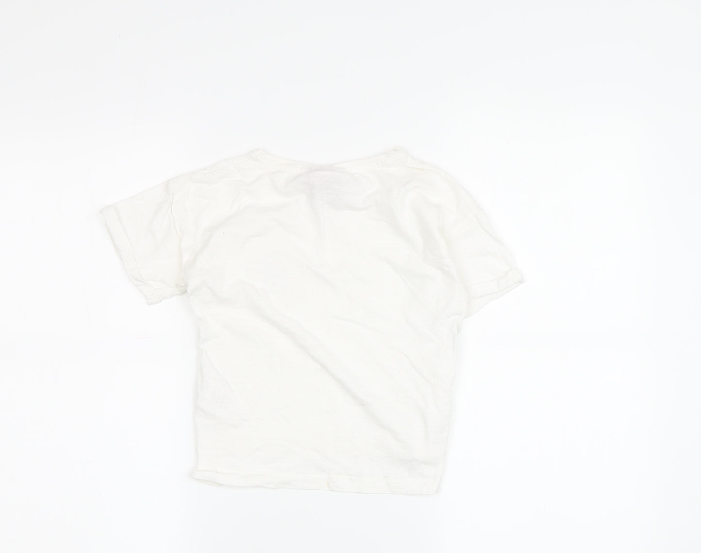 Peanuts Girls White Snoopy T-Shirt, Size 3-4 Years