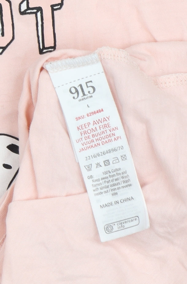 Disney Teens Pink 101 Dalmatians T-Shirt L