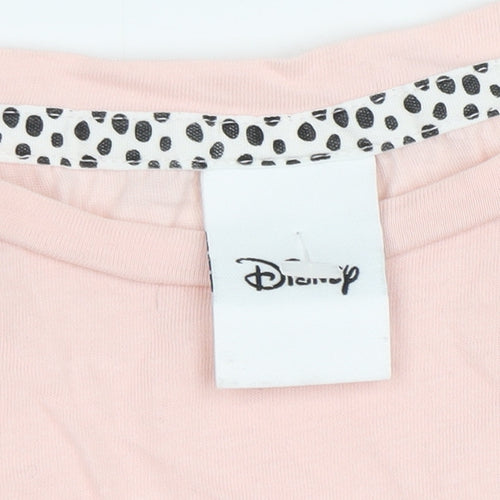 Disney Teens Pink 101 Dalmatians T-Shirt L