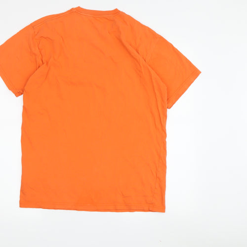 Vans Men's Orange Medium Short Sleeve T-Shirt