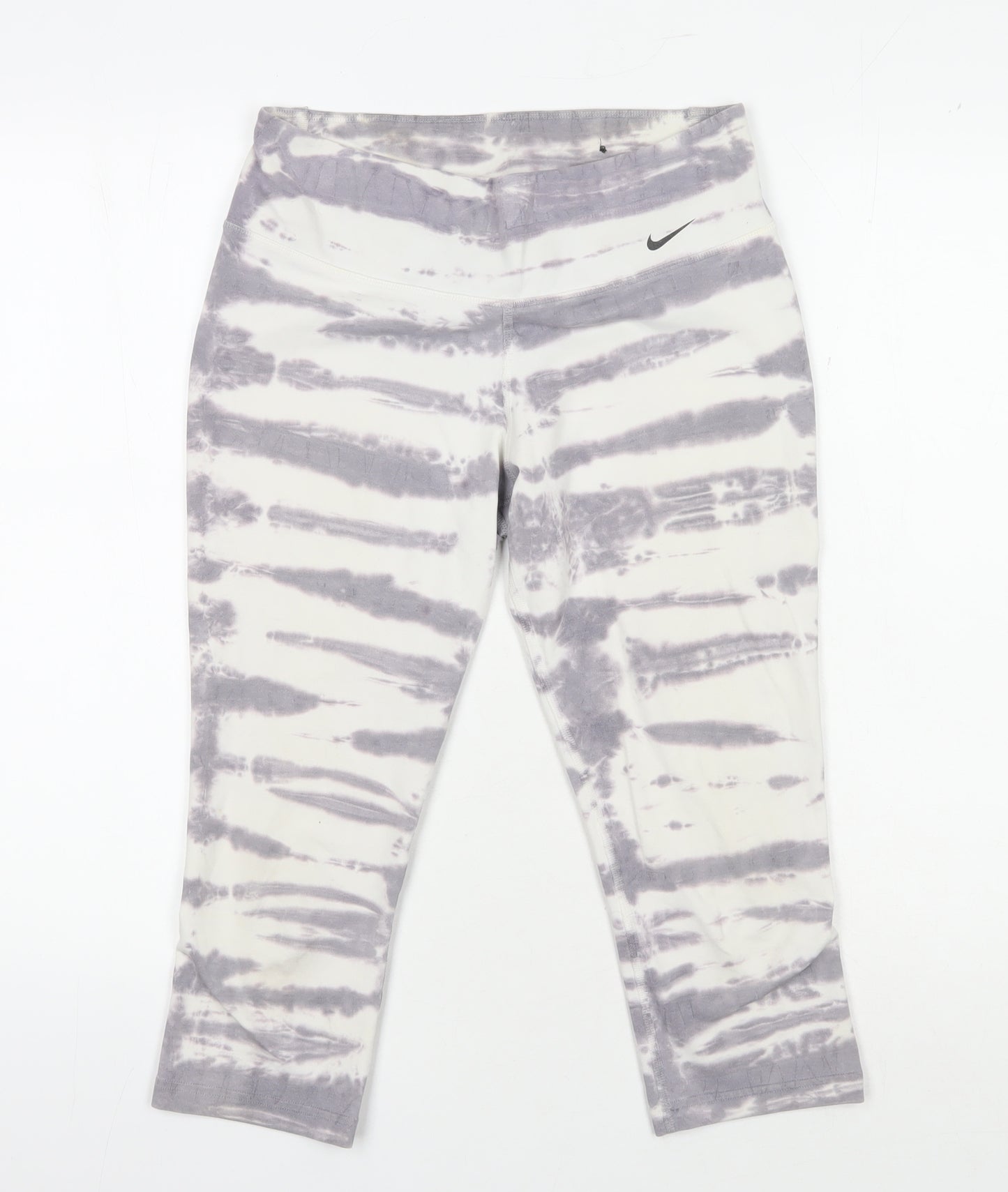 Nike Women's Multicoloured Cropped Leggings M Active