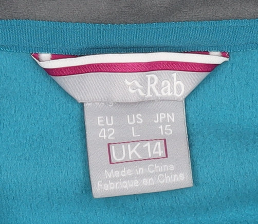 Rab Women's Blue Pullover Hoodie Size 14