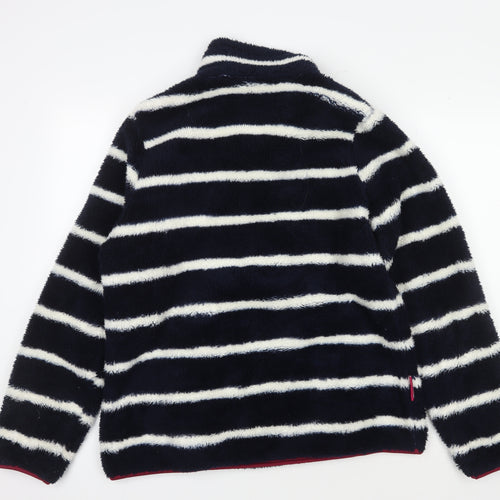 Mountain Warehouse Women's Blue Striped Sweatshirt Size 12