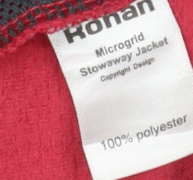 Rohan Women's Red Windbreaker Jacket S