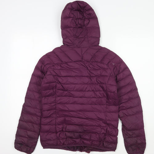 Trespass Women's Purple Puffer Jacket Size 10