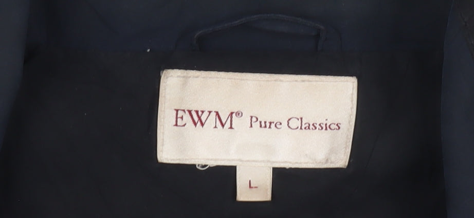 EWM Pure Classics Men's Black Basic Jacket L, Autumn