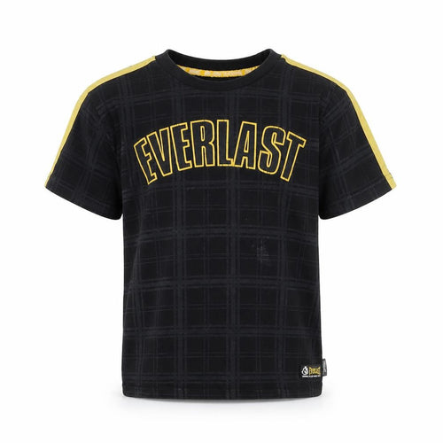 Everlast Boys' Black T-Shirt, Size 9-10 Years, Comfortable & Stylish