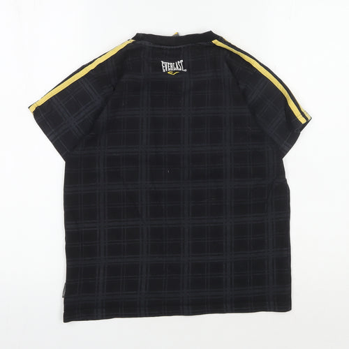 Everlast Boys' Black T-Shirt, Size 9-10 Years, Comfortable & Stylish