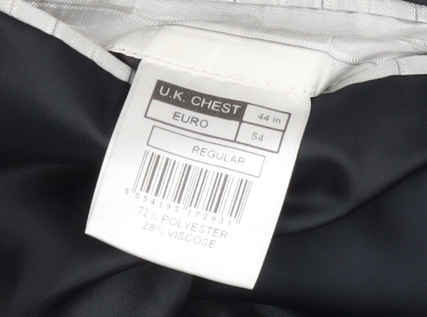 Centaur Men's Black Striped Blazer Size 44R