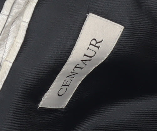 Centaur Men's Black Striped Blazer Size 44R