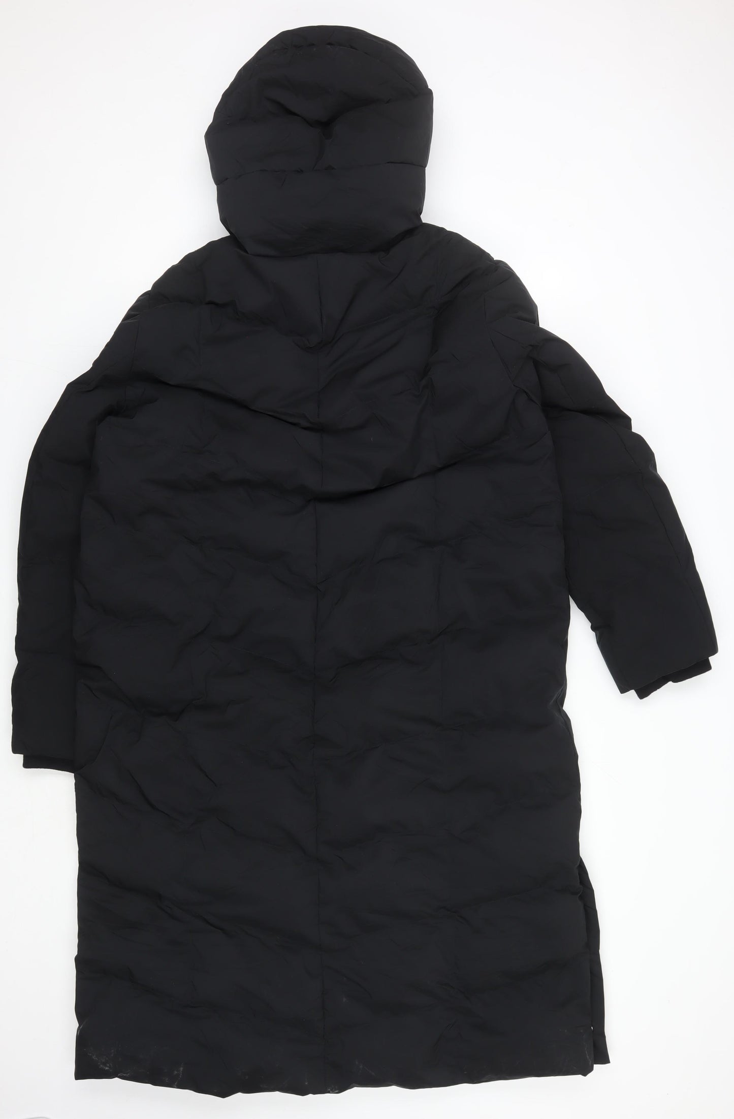 Marks and Spencer Women's Black Puffer Jacket, Size 12
