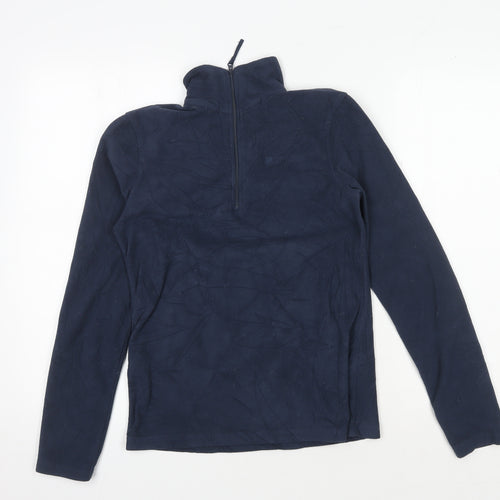 Mountain Warehouse Women's Blue Fleece Pullover Sweatshirt S