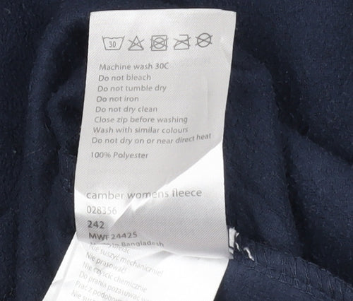 Mountain Warehouse Women's Blue Fleece Pullover Sweatshirt S