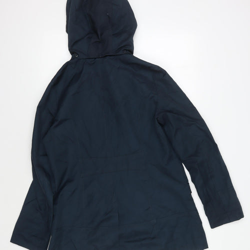 Halifax Traders Women's Blue Duffle Coat Size 12