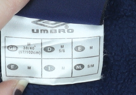 Umbro Men's Blue Pullover Sweatshirt M