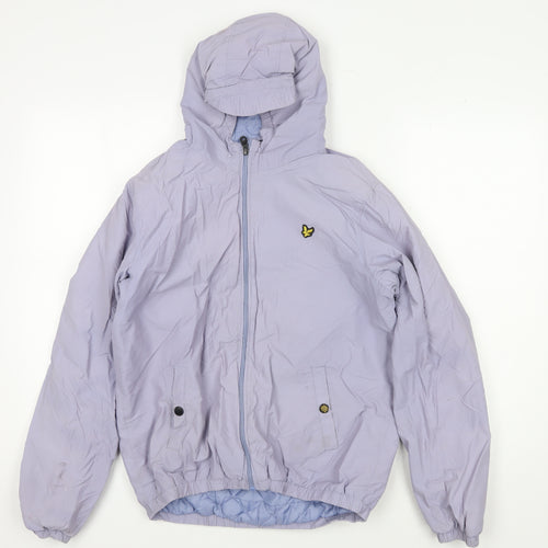Lyle & Scott Girls Hooded Blue Jacket 14-15 Years