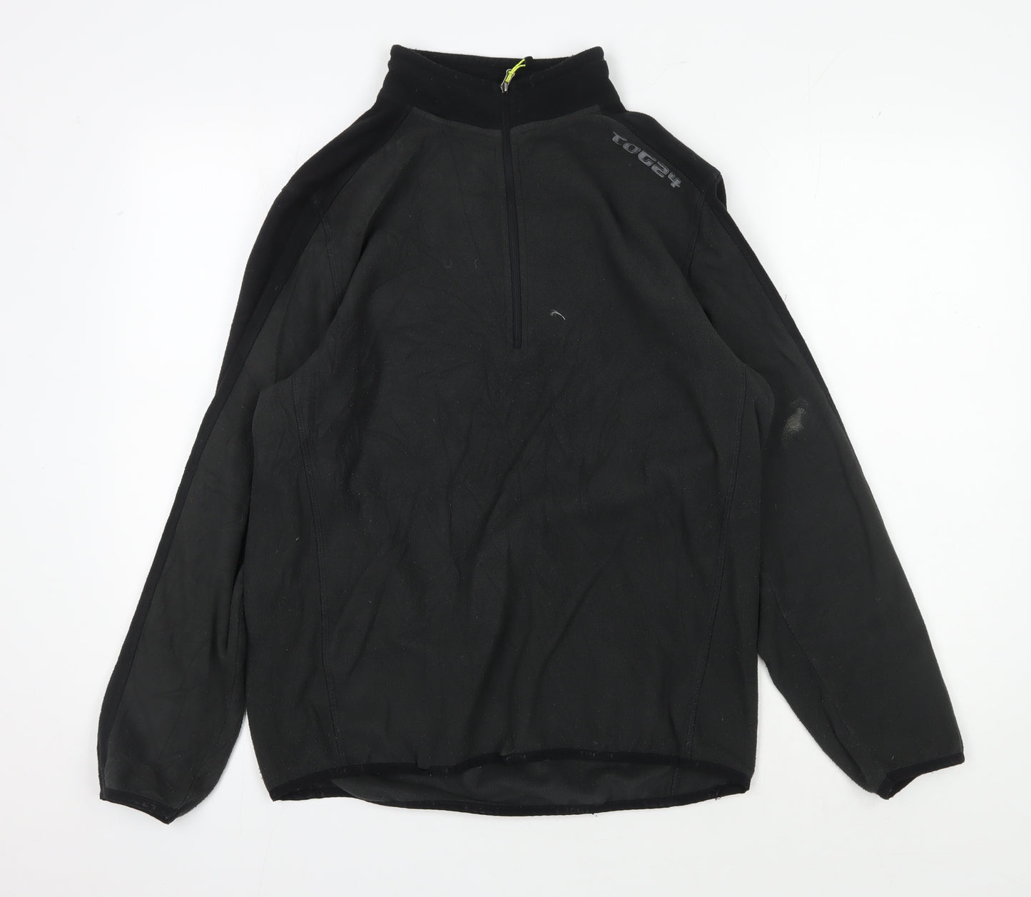 TOG24 Men's Black Pullover Sweatshirt, M