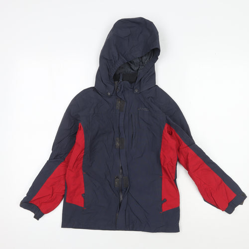 Mountain Warehouse Boys Blue Waterproof Rain Coat 9-10 Years