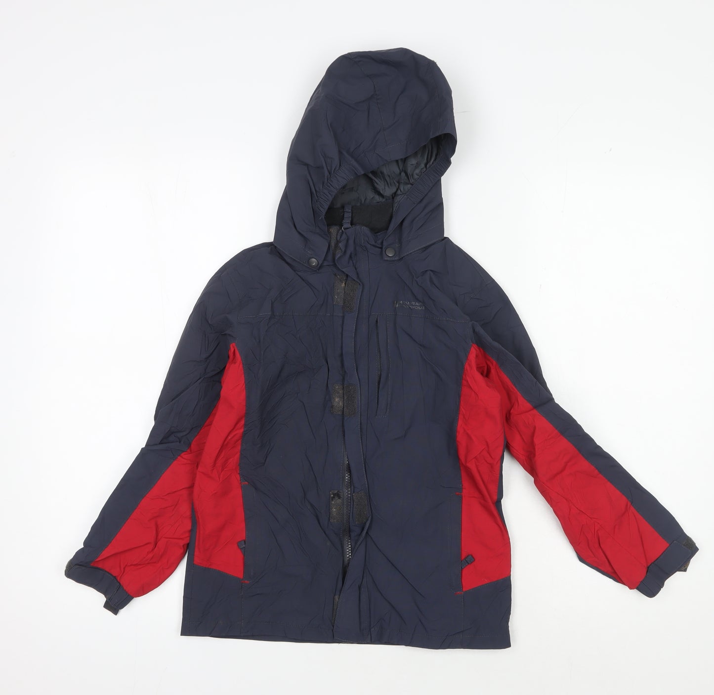 Mountain Warehouse Boys Blue Waterproof Rain Coat 9-10 Years