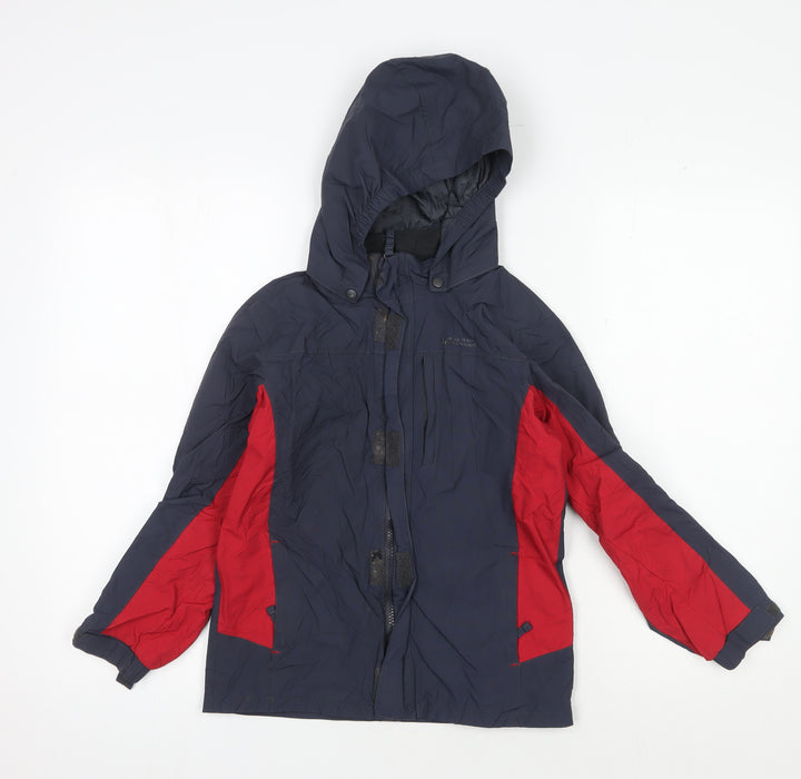Mountain Warehouse Boys Blue Waterproof Rain Coat 9-10 Years