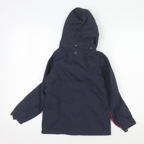 Mountain Warehouse Boys Blue Waterproof Rain Coat 9-10 Years