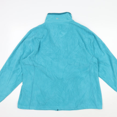 Regatta Women's Blue Full Zip Sweatshirt Size 20