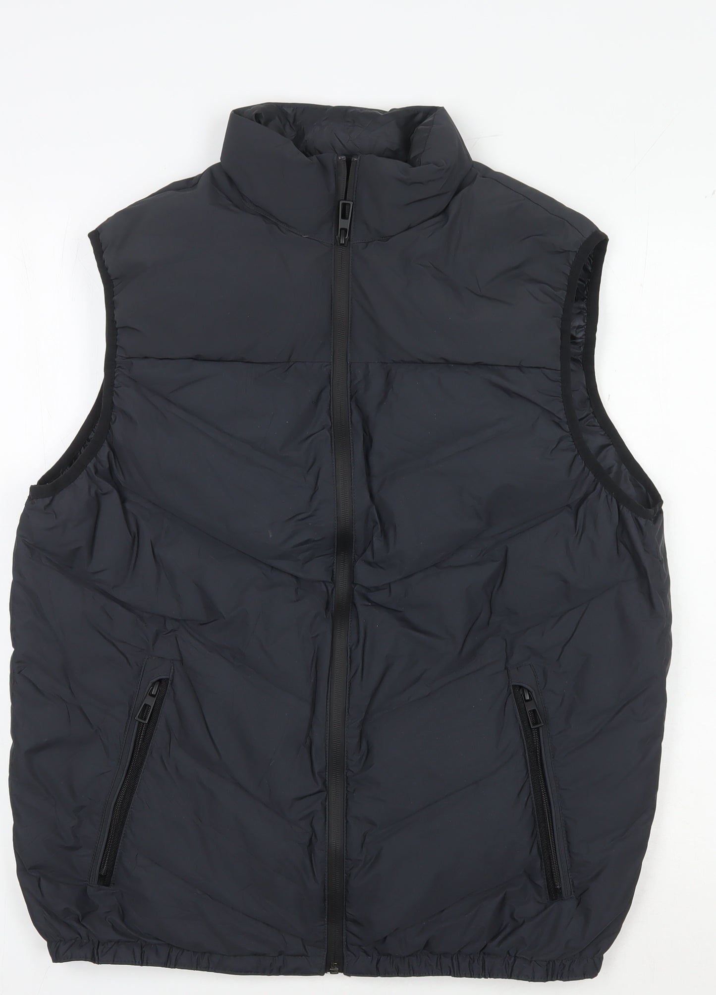 Marks and Spencer Men's Black Puffer Waistcoat M