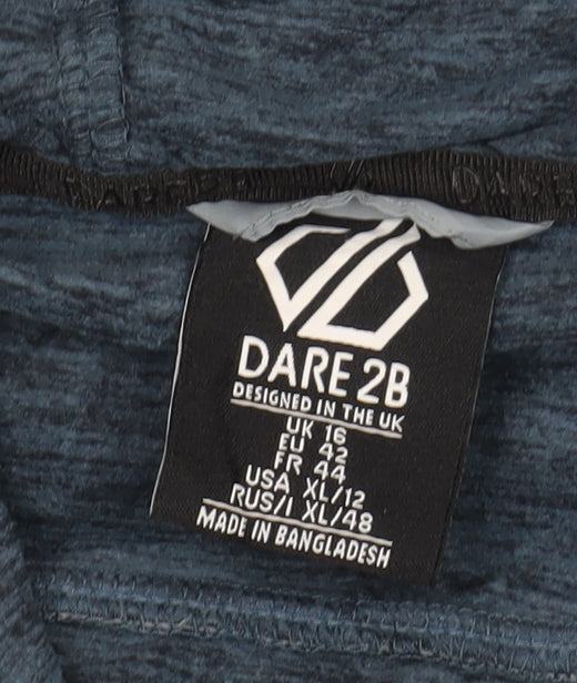 Dare 2b Women's Blue Hooded Jacket Size 16