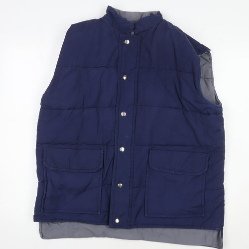 Regatta Men's Blue Waistcoat L with Pockets