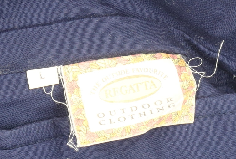 Regatta Men's Blue Waistcoat L with Pockets