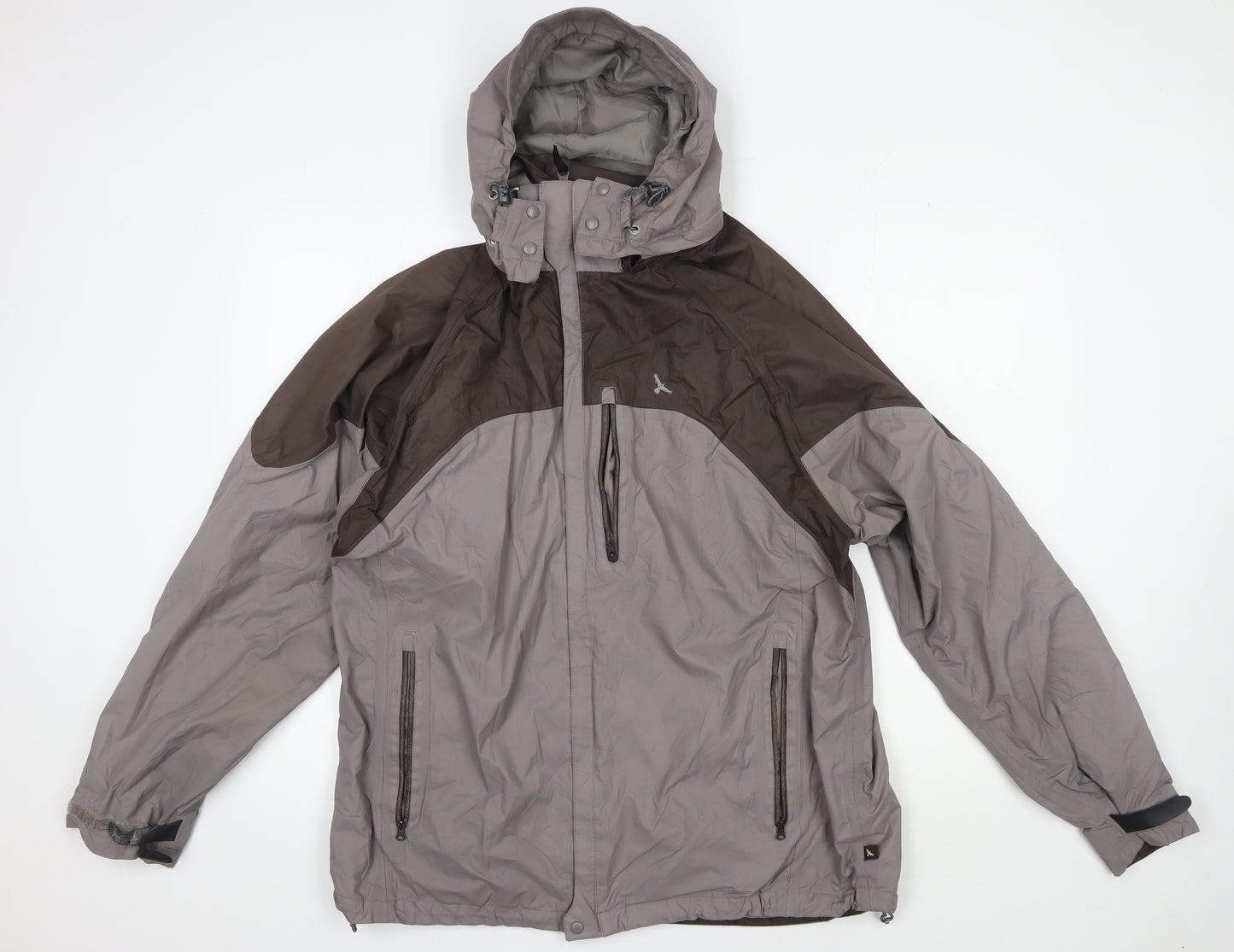 Hawkshead XL Brown Men's Parka Jacket Waterproof Hooded