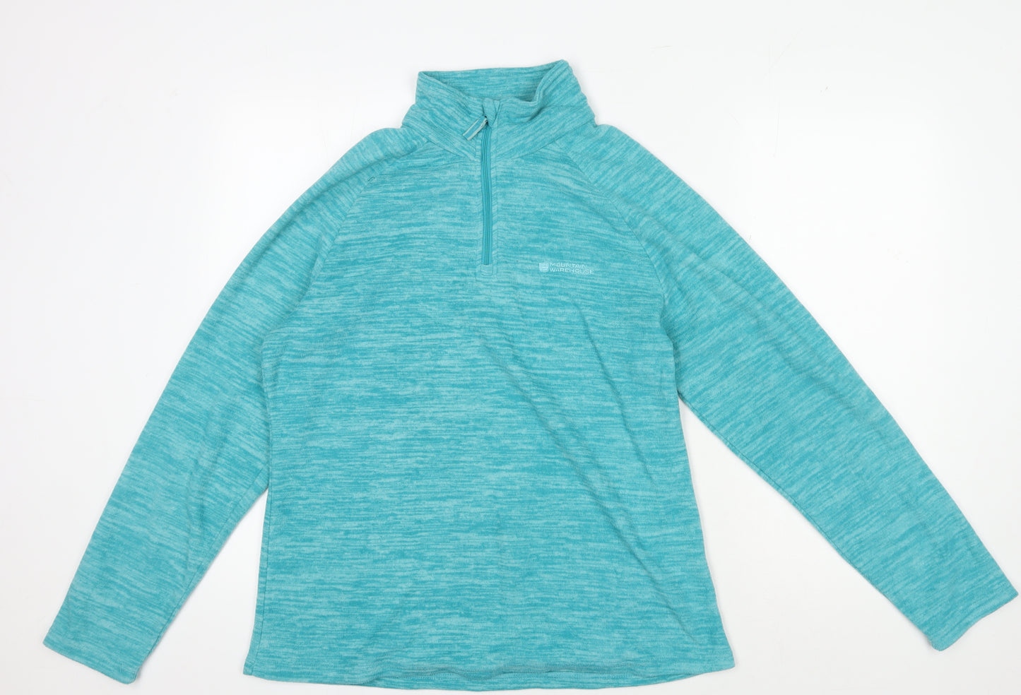 Mountain Warehouse Women’s Blue High Neck Pullover Sweatshirt