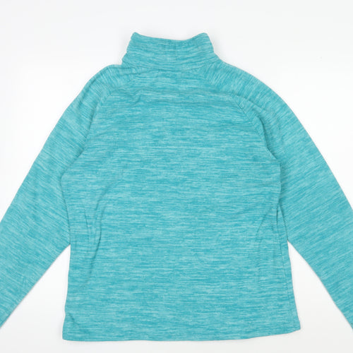 Mountain Warehouse Women’s Blue High Neck Pullover Sweatshirt